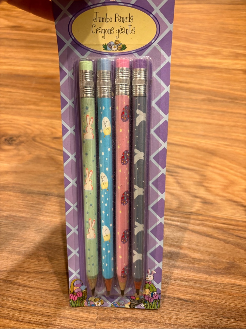 Free with purchase - Jumbo Easter Pencils